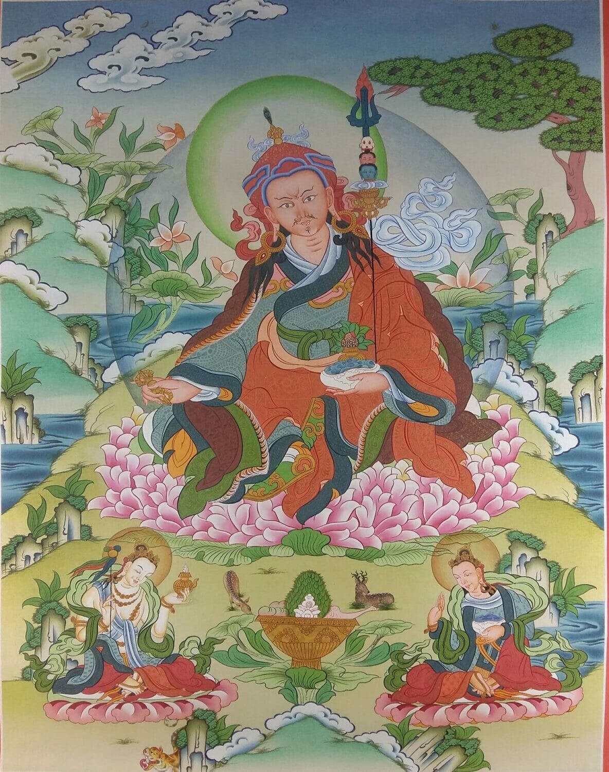 Guru-Rinpoche-with-Yes-Tsogyal-and-Mandarava-e1566981642412