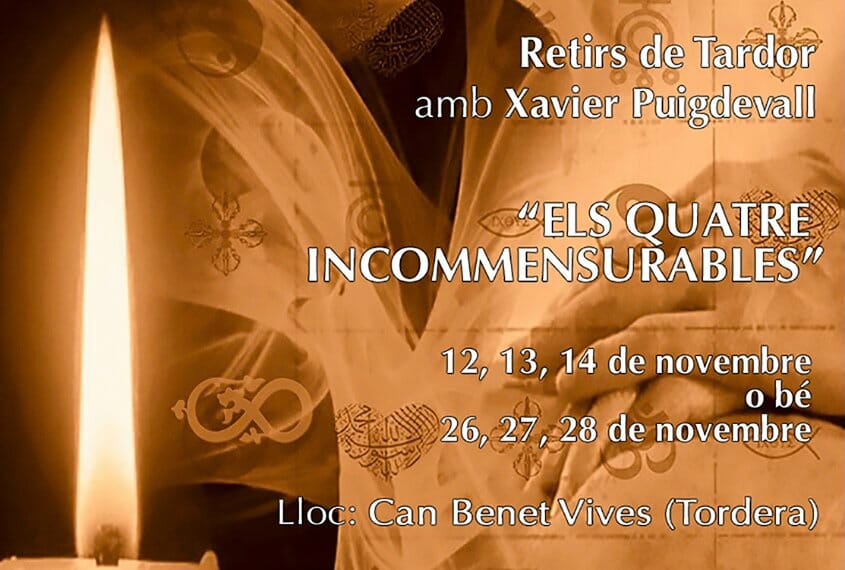 Retir “Els quatre incommensurables”