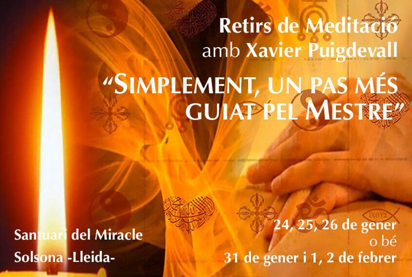 Retir «Simplement, un pas més guiat pel mestre»