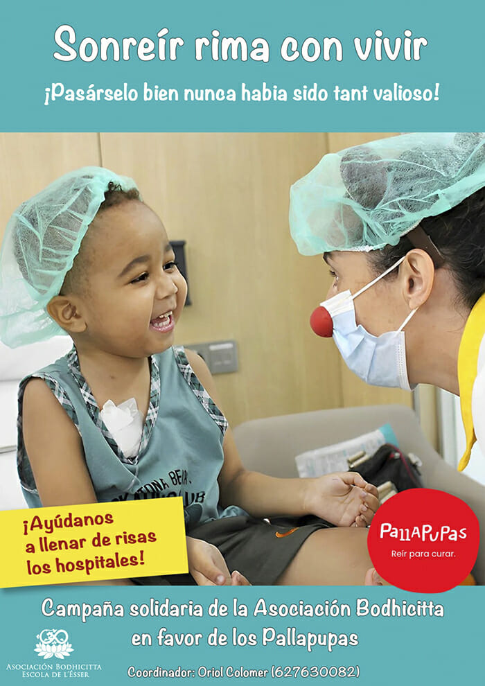 Campaña «Sonreír rima con vivir», en apoyo de los Pallapupas